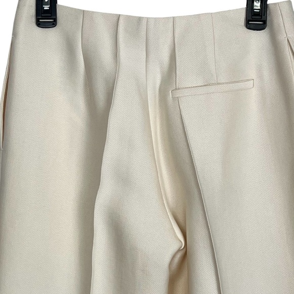 The Row Ivory Max Straight Leg Trousers Women’s Size 2 Minimalist Luxe Style - Picture 4 of 15